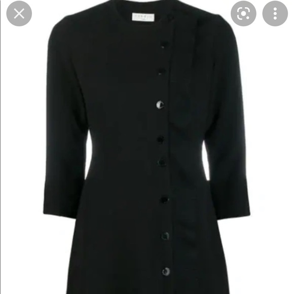 🖤Sandro Paris Carra dress with side pleaded - Picture 6 of 8